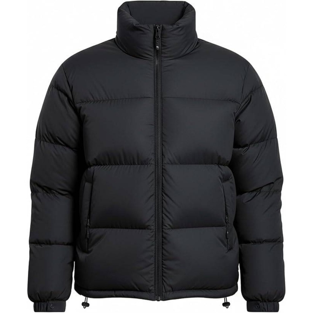 MSRP $59 ceauros Men's L Puffer Jacket Thickened Winter Coat Warm Stand‎ Collar